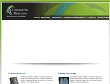 Tablet Screenshot of consorcioreynoso.com